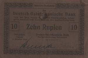 10 Rupien 1915